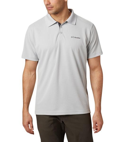 Columbia Utilizer Polo Grey For Men's NZ86527 New Zealand